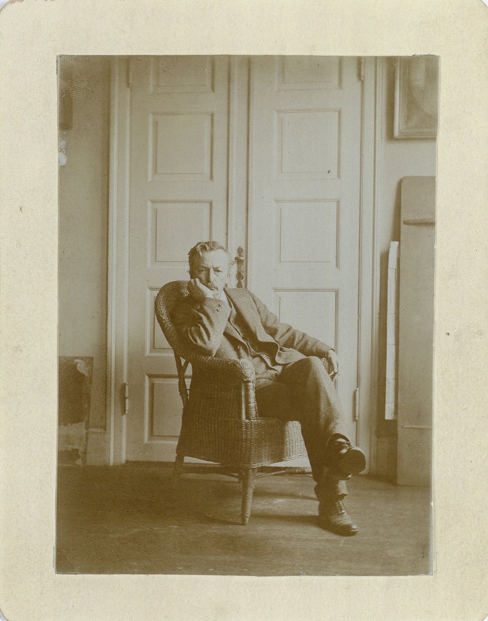 Portrait of Vilhelm Hammershøi 1864-1916. af Unbekannt