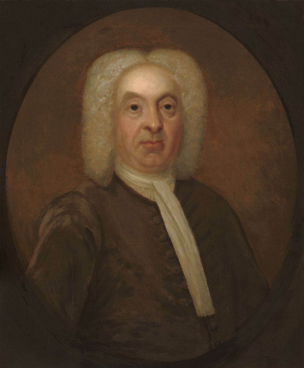 Portræt af en gentleman, ca. 17201740. af Unbekannt