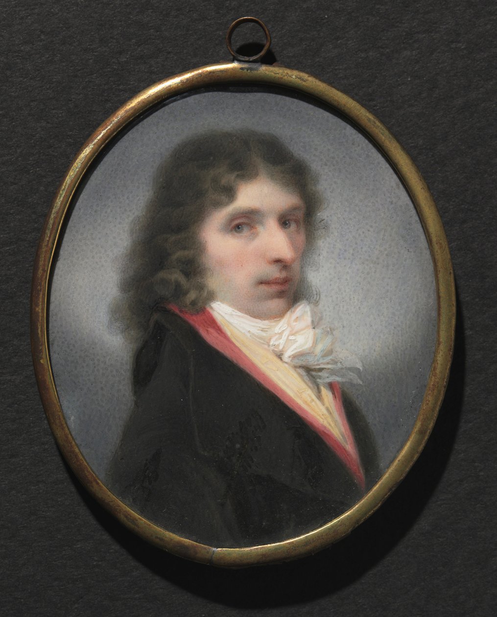 Portræt af en mand, ca. 1795. af Unbekannt