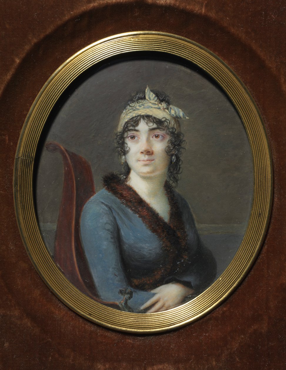 Portræt af en kvinde, ca. 1820. af Unbekannt