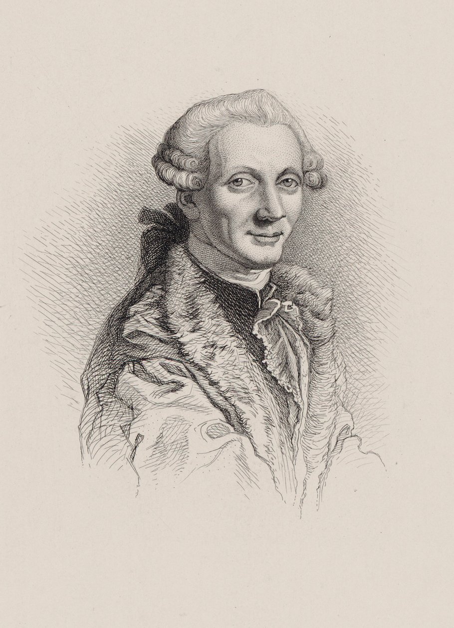 Portræt af komponisten Niccolò Piccinni 1728-1800. af Unbekannt