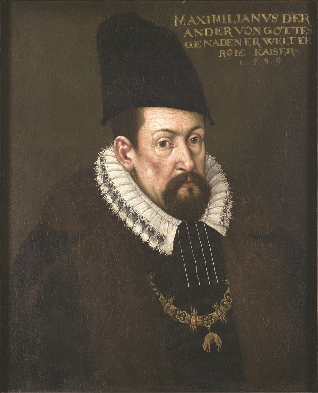 Portræt af kejser Maximilian II af Unbekannt