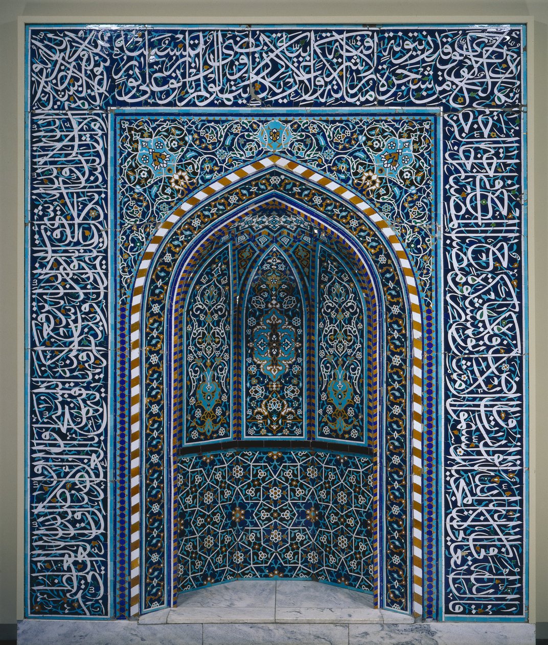 Bønneniche Mihrab, begyndelsen af 1600-tallet. af Unbekannt