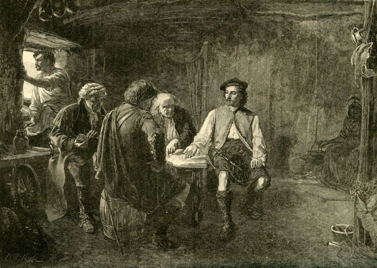 Prins Charles Edwards parlament, c1745, 1890. af Unbekannt