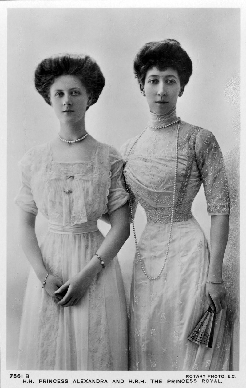 Prinsesse Alexandra og Princess Royal, slutningen af 1900-tallet af Unbekannt