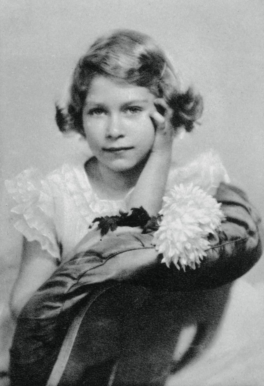 Prinsesse Elizabeth i en alder af ni, 1935, 1937 af Unbekannt