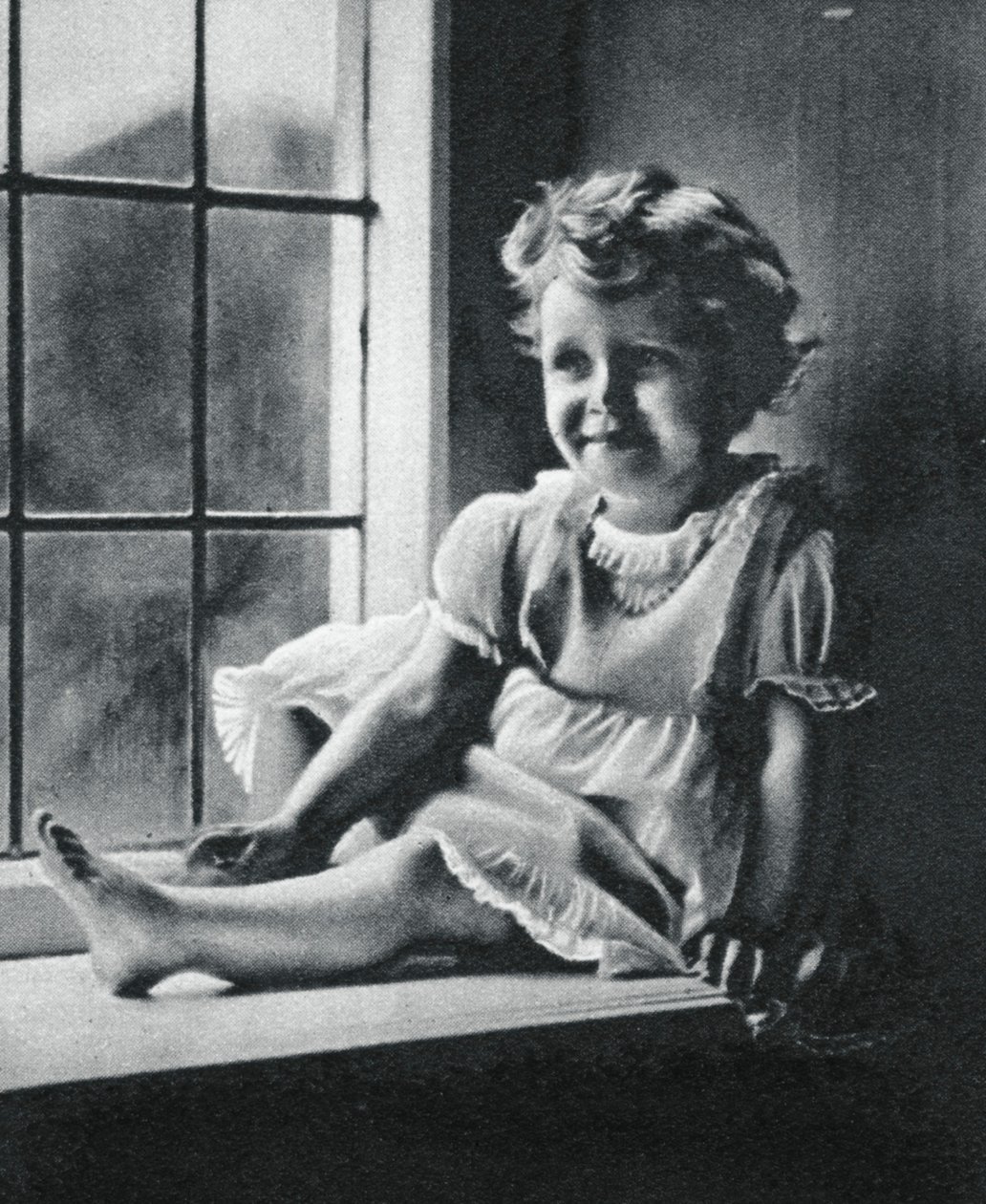 Prinsesse Margaret i St. Pauls Waldenbury, Hampshire, 1932 af Unbekannt