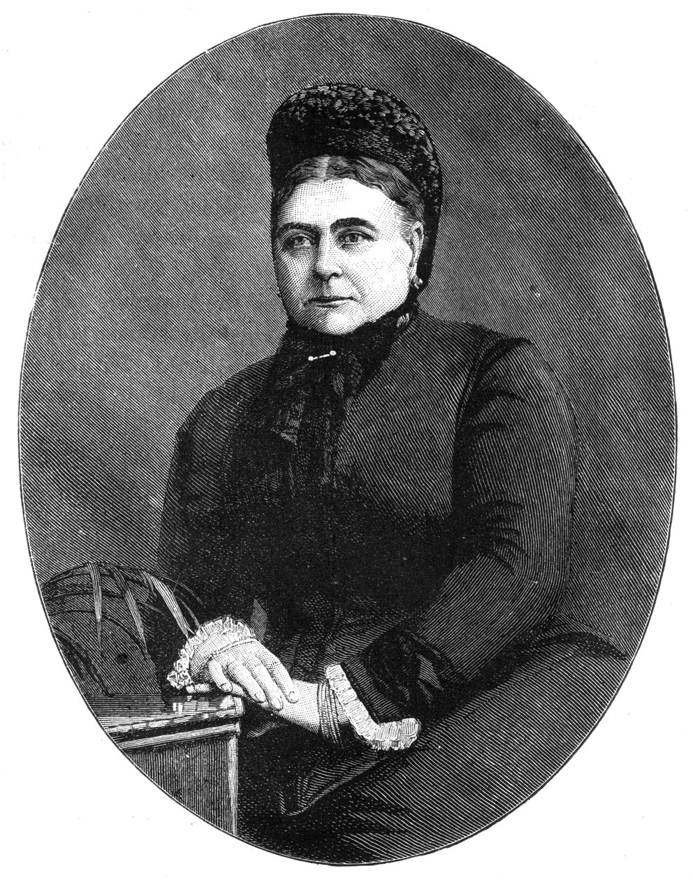 Prinsesse Mary Adelaide, hertuginde af Teck 1833-1897 af Unbekannt