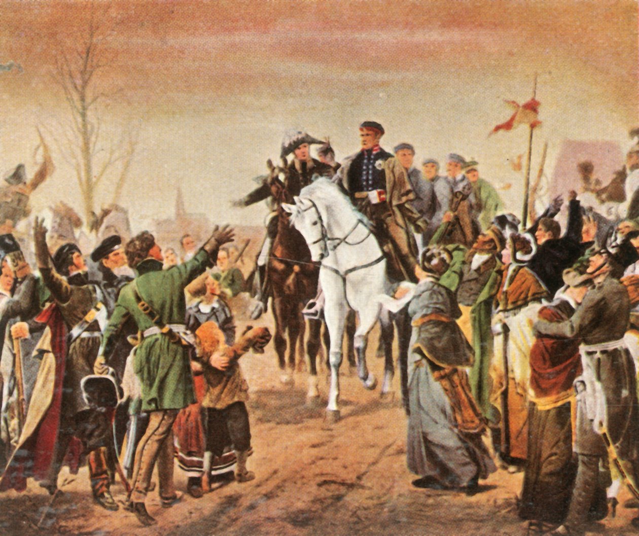 Proklamation til mit folk, 17. marts 1813, 1936. af Unbekannt