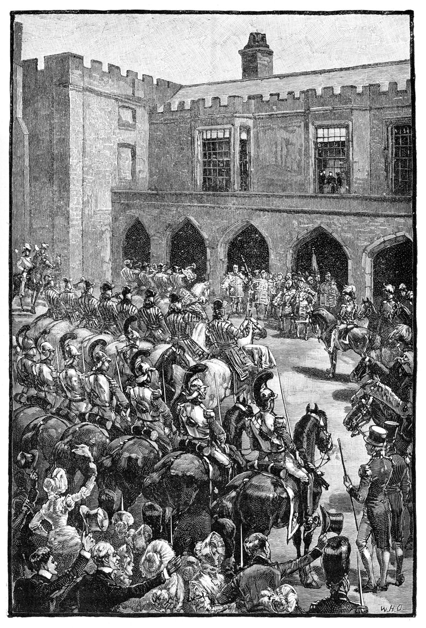 Dronningens proklamation, 1800-tallet af Unbekannt