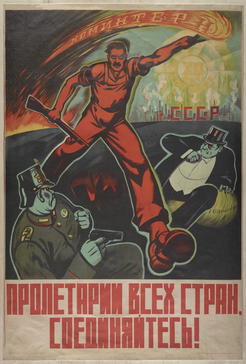 Proletarer i alle lande, foren jer!, 1929. af Unbekannt