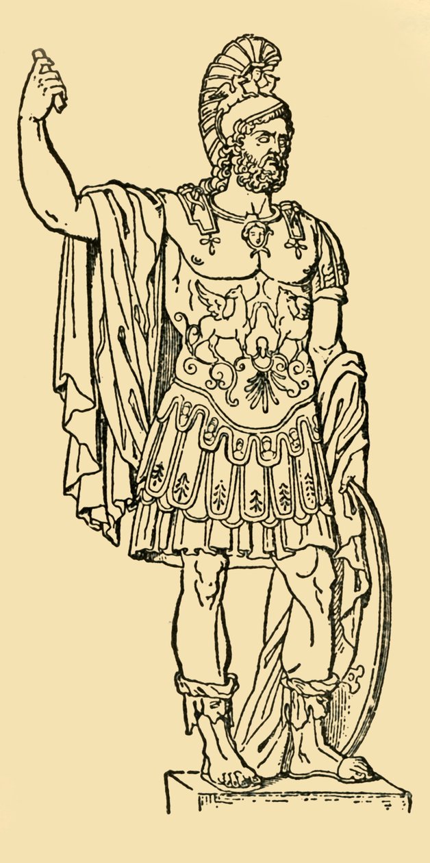 Pyrrhus, konge af Epirus, c1930. af Unbekannt