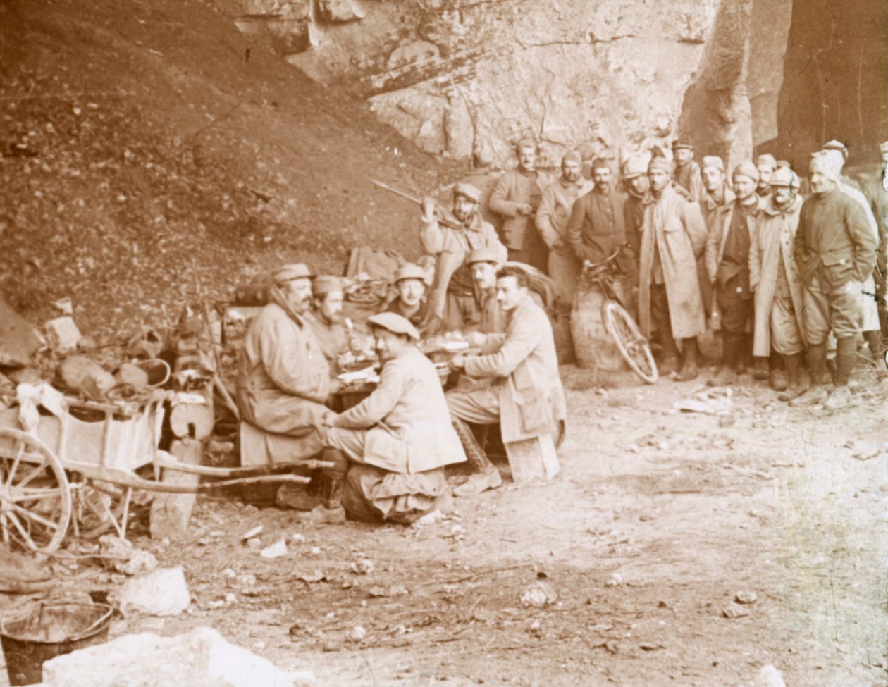 Quarry, Balleroy, Nordfrankrig, c1914-c1918 af Unbekannt