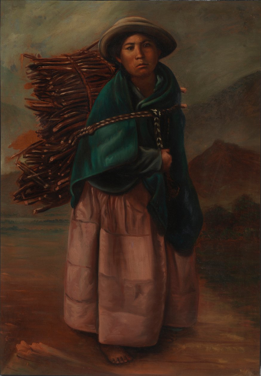Quechua pige, ca. 1890-1892. af Unbekannt