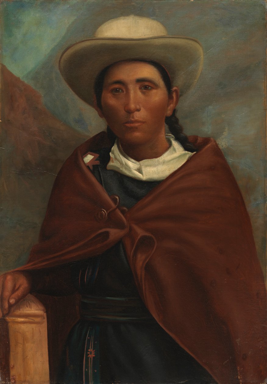 Quechua kvinde, Rub. 1890-1892. af Unbekannt