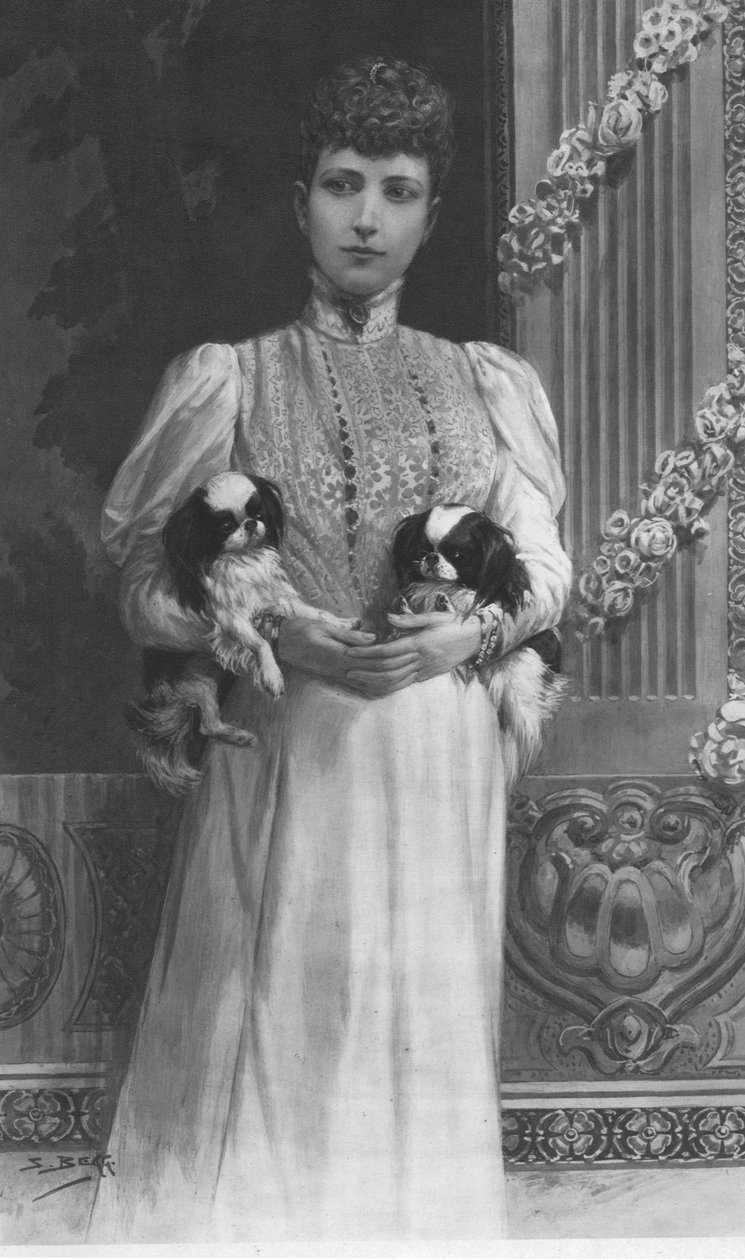 Dronning Alexandra, 1901. af Unbekannt