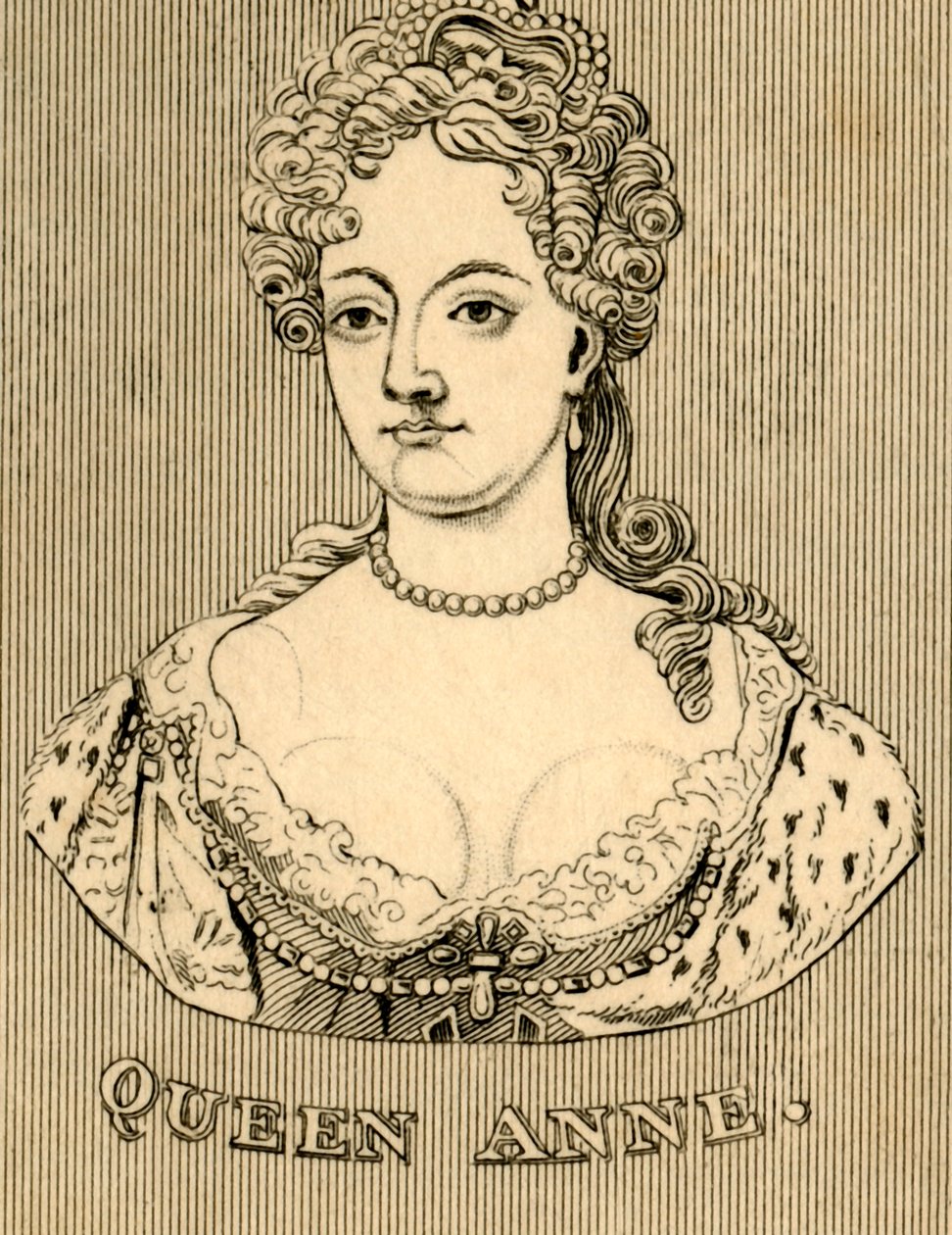 Dronning Anne, 1665-1714, 1830. af Unbekannt