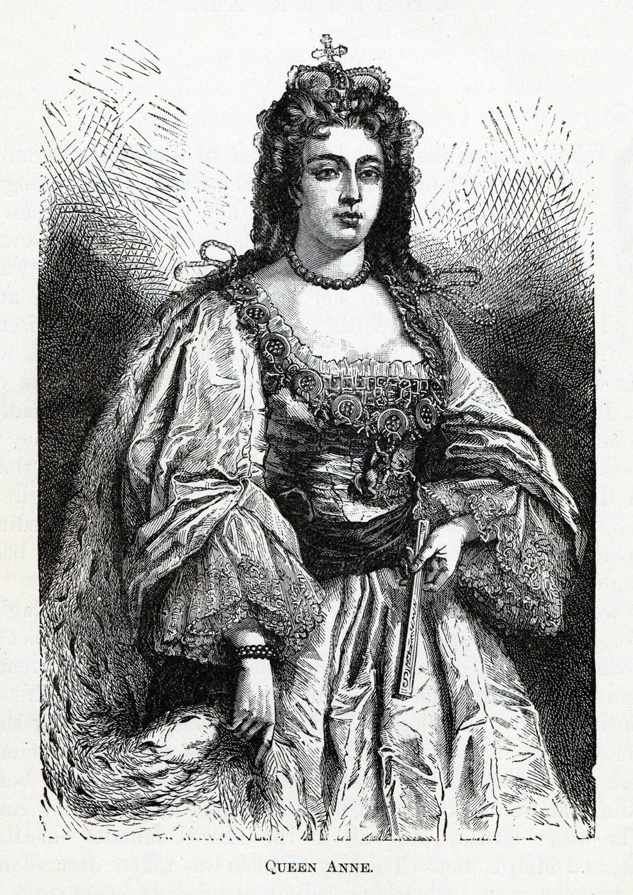 Dronning Anne, 1882 af Unbekannt