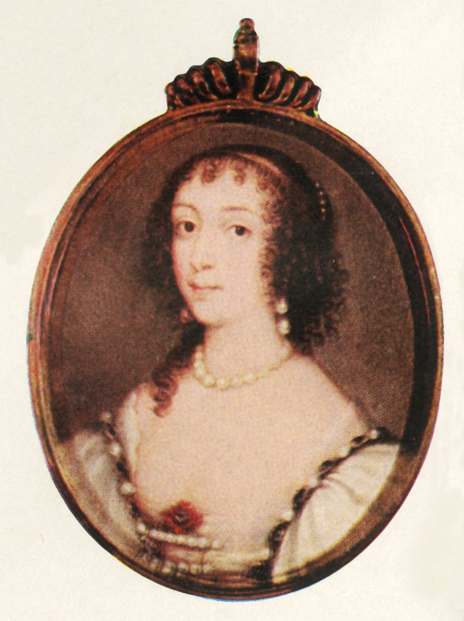 Dronning Henrietta Maria, c1640-1643, 1947. af Unbekannt
