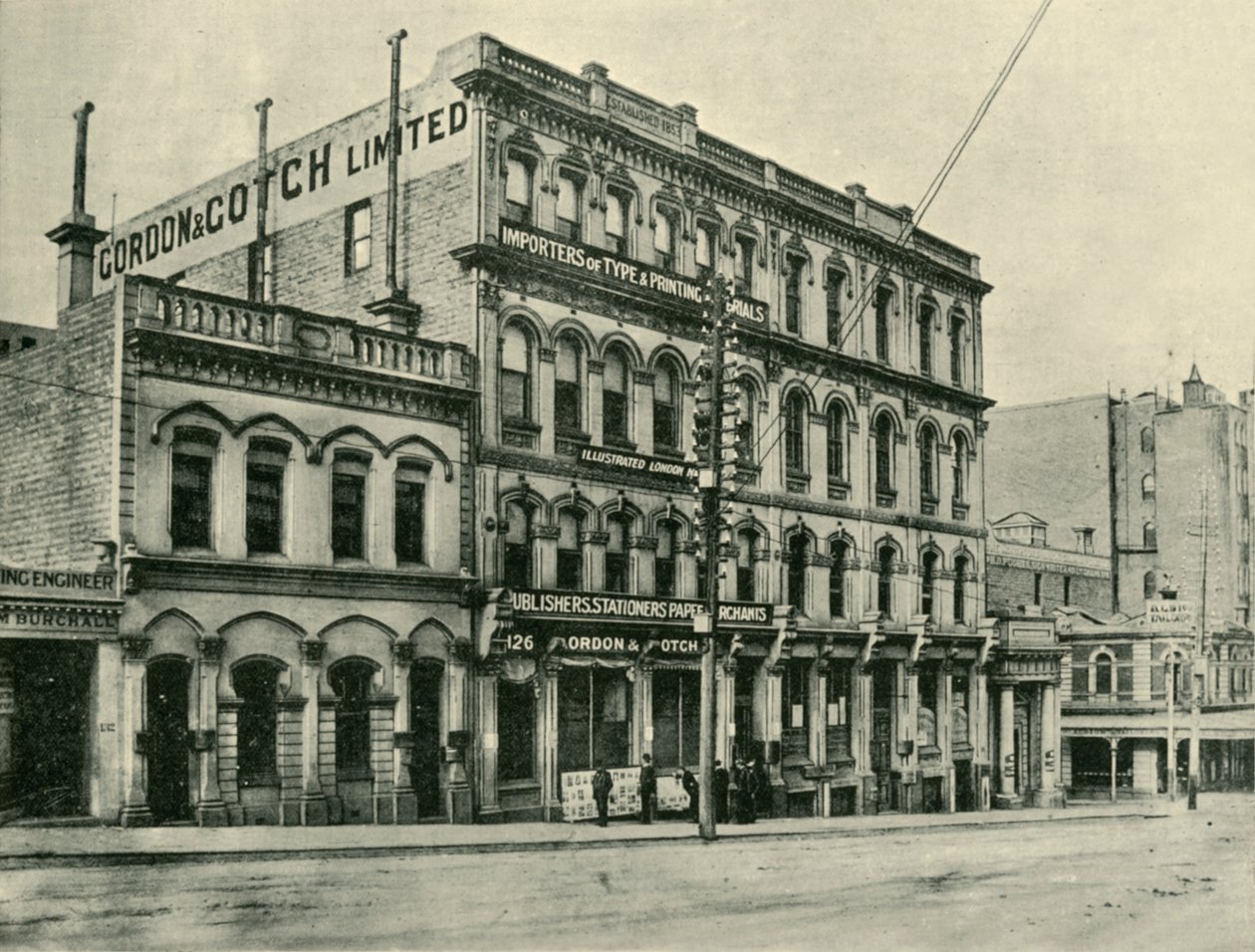 Queen Street, Melbourne, 1901. af Unbekannt