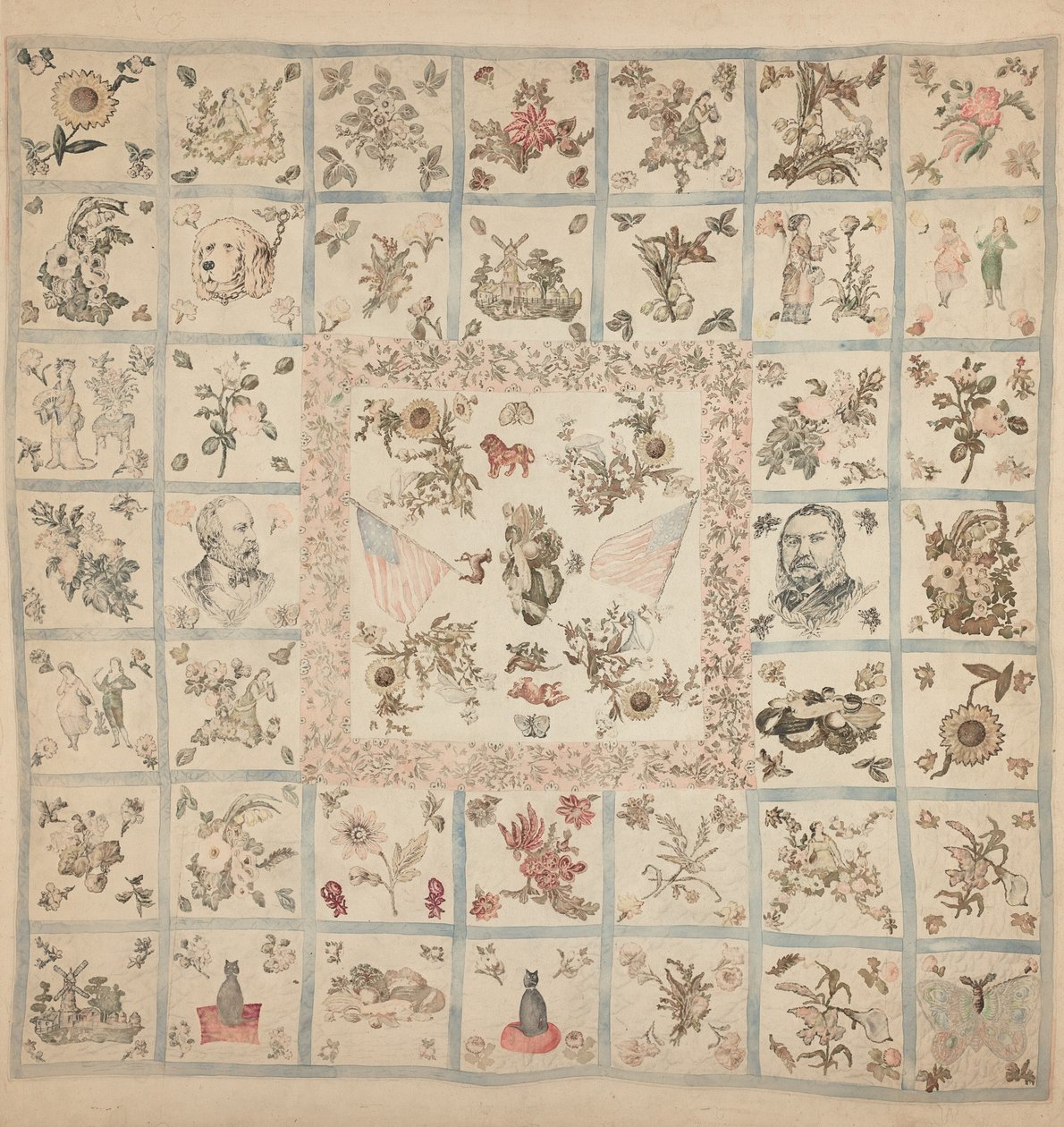 Quilt, 19351942. af Unbekannt