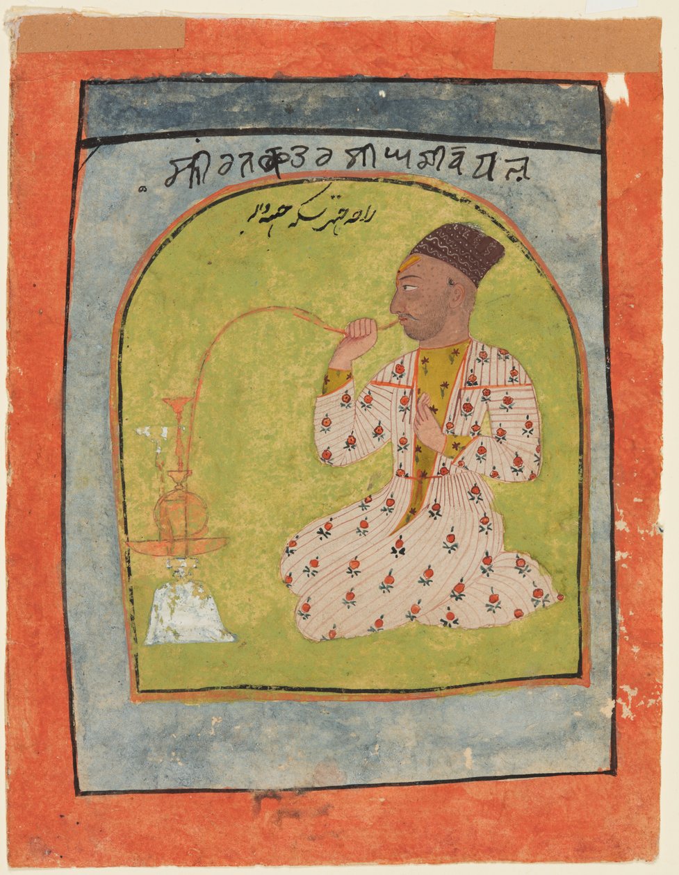 Raja Chattar Singh ryger, ca. 1680. af Unbekannt