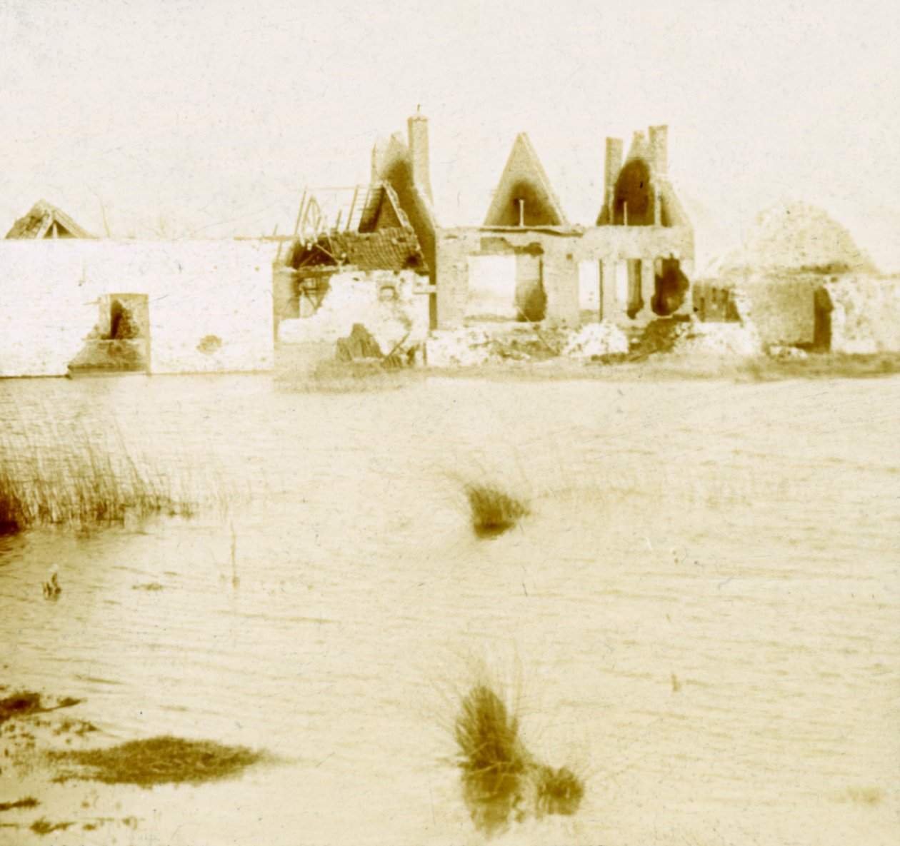 Ramskapelle, Belgien, c1914-c1918 af Unbekannt
