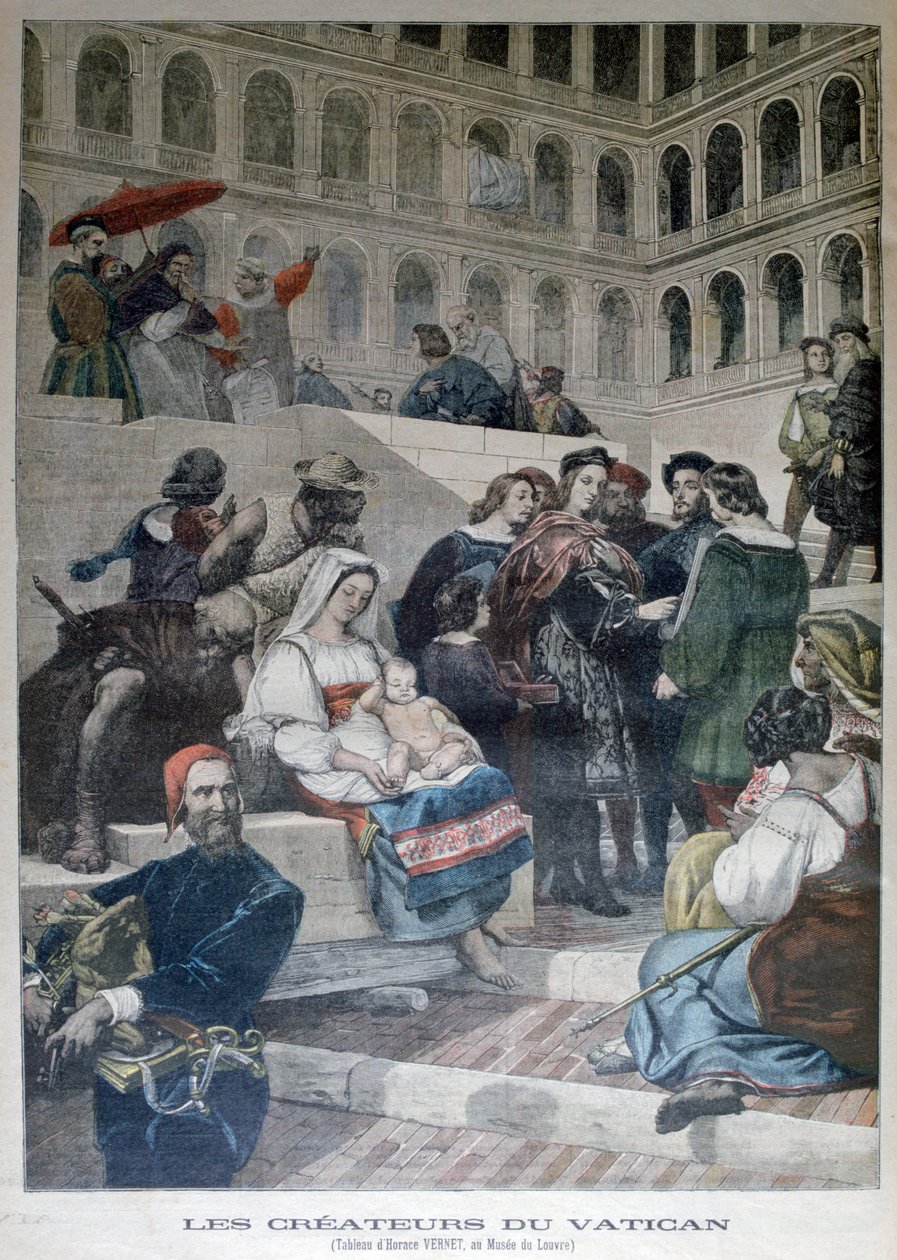 Raphael i Vatikanet, 1832, 1903 af Unbekannt