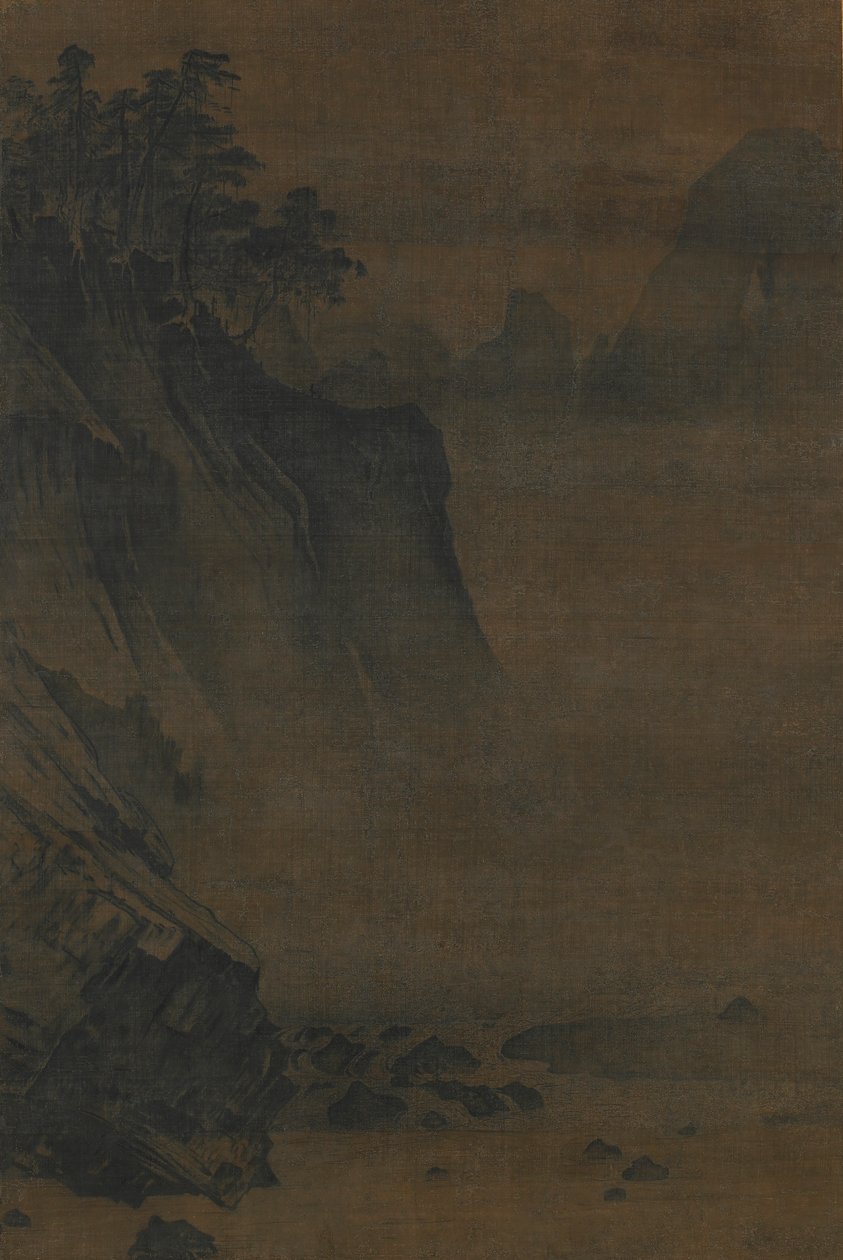 Rapids in a Mountain Valley, 1200-tallet. af Unbekannt