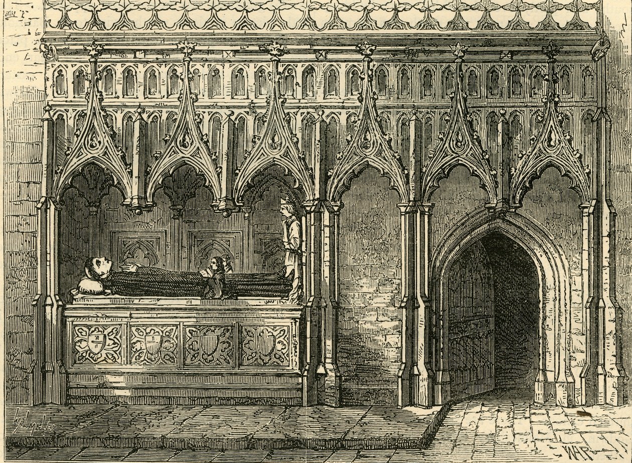 Rayers grav, c1872. af Unbekannt