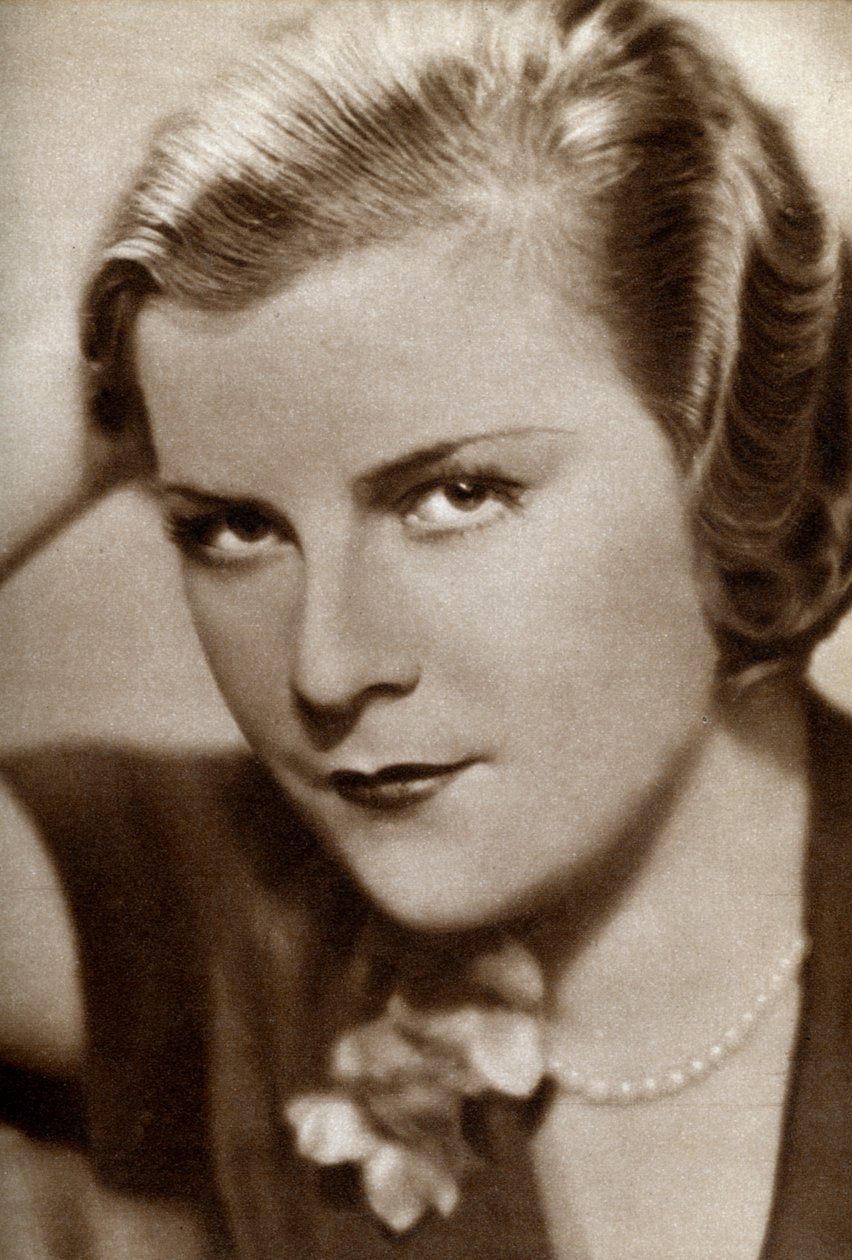 Renate Müller, tysk skuespillerinde, 1933 af Unbekannt