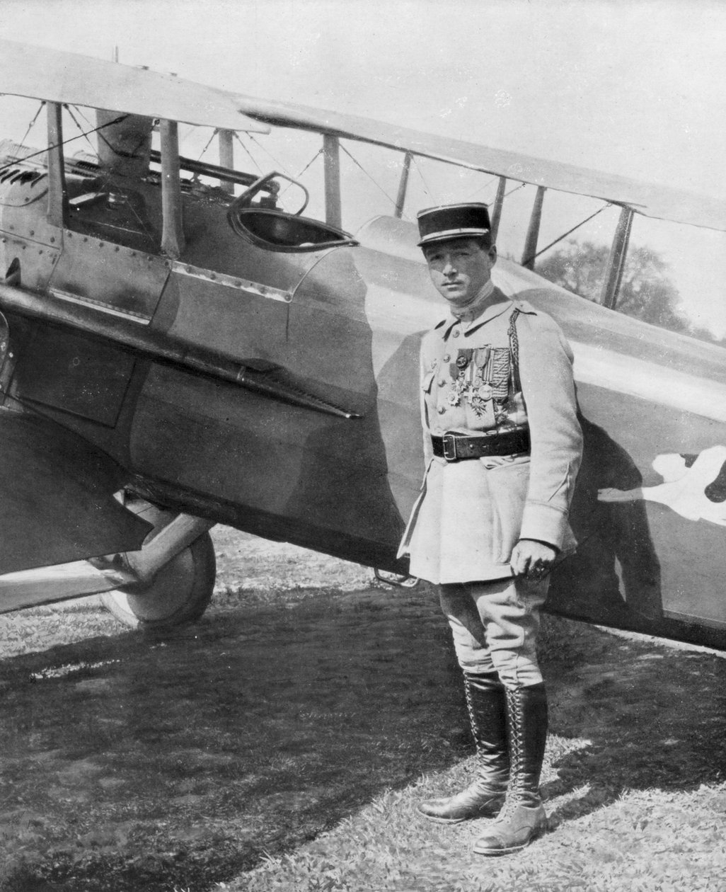 Rene Paul Fonck, fransk fighter-es, 1918 af Unbekannt
