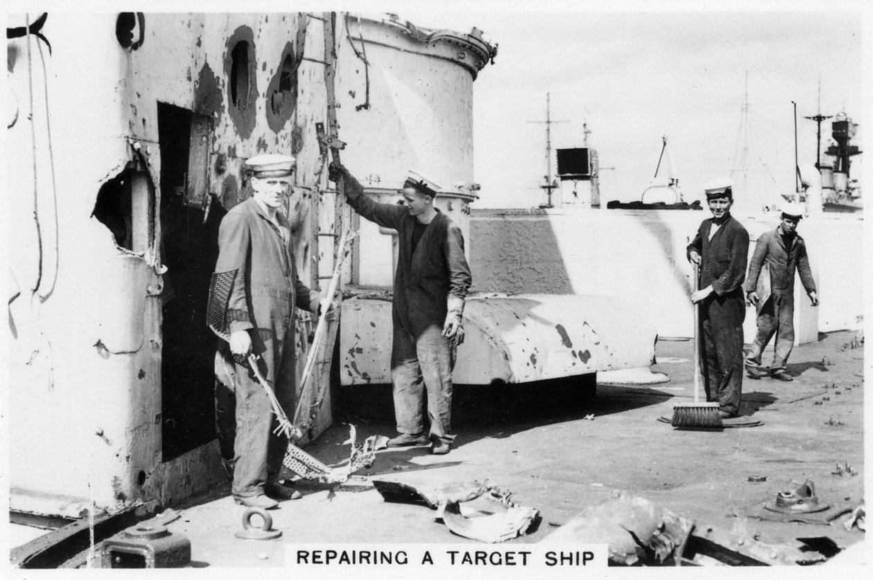 Reparation af et målskib, 1937 af Unbekannt