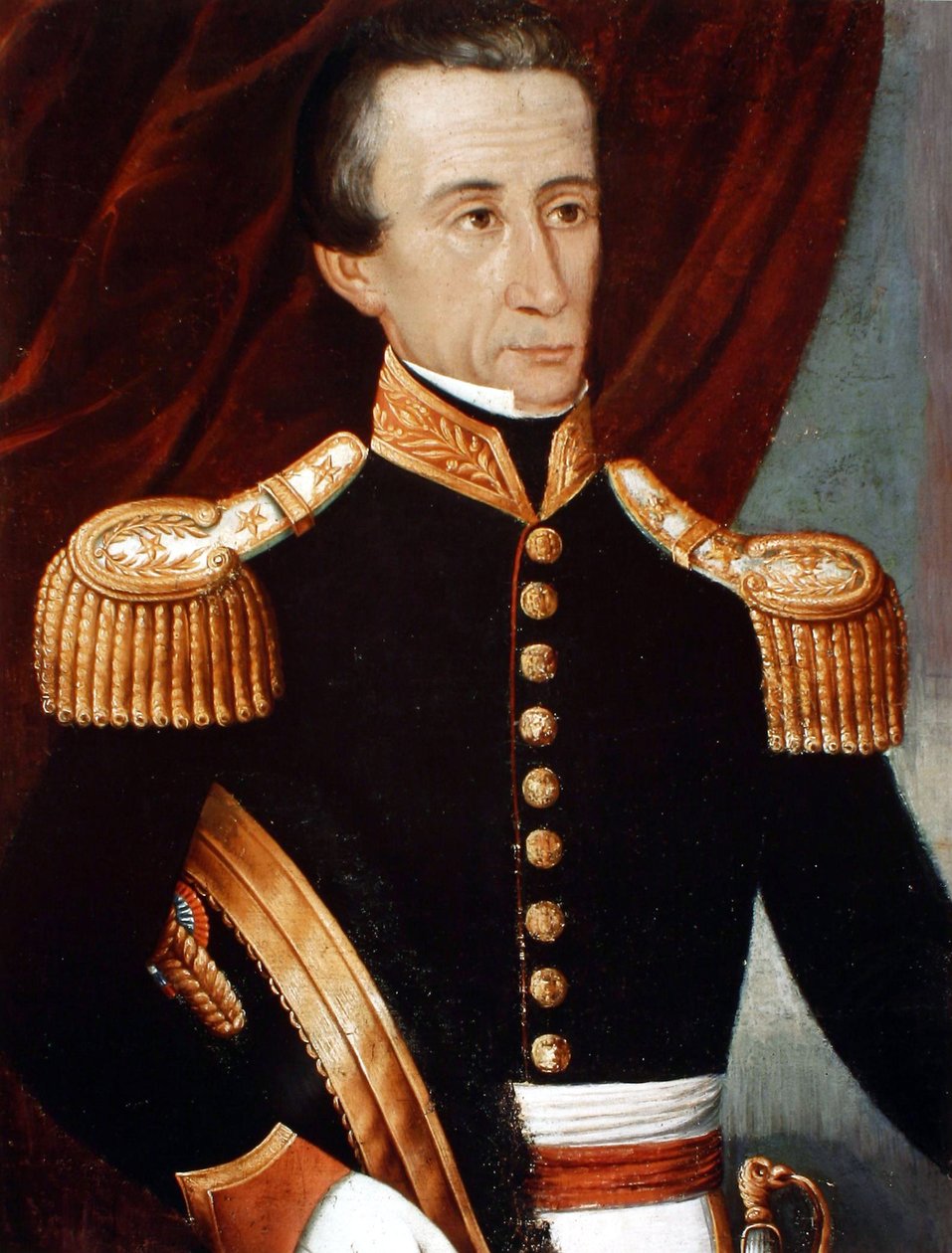 Portræt af Francisco Antonio Pinto (1785-1858) af Unbekannt