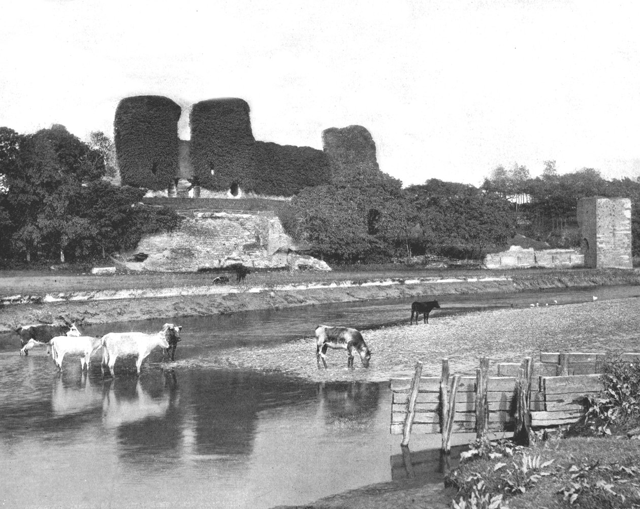 Rhuddlan Castle, Denbighshire, Wales, 1894. af Unbekannt