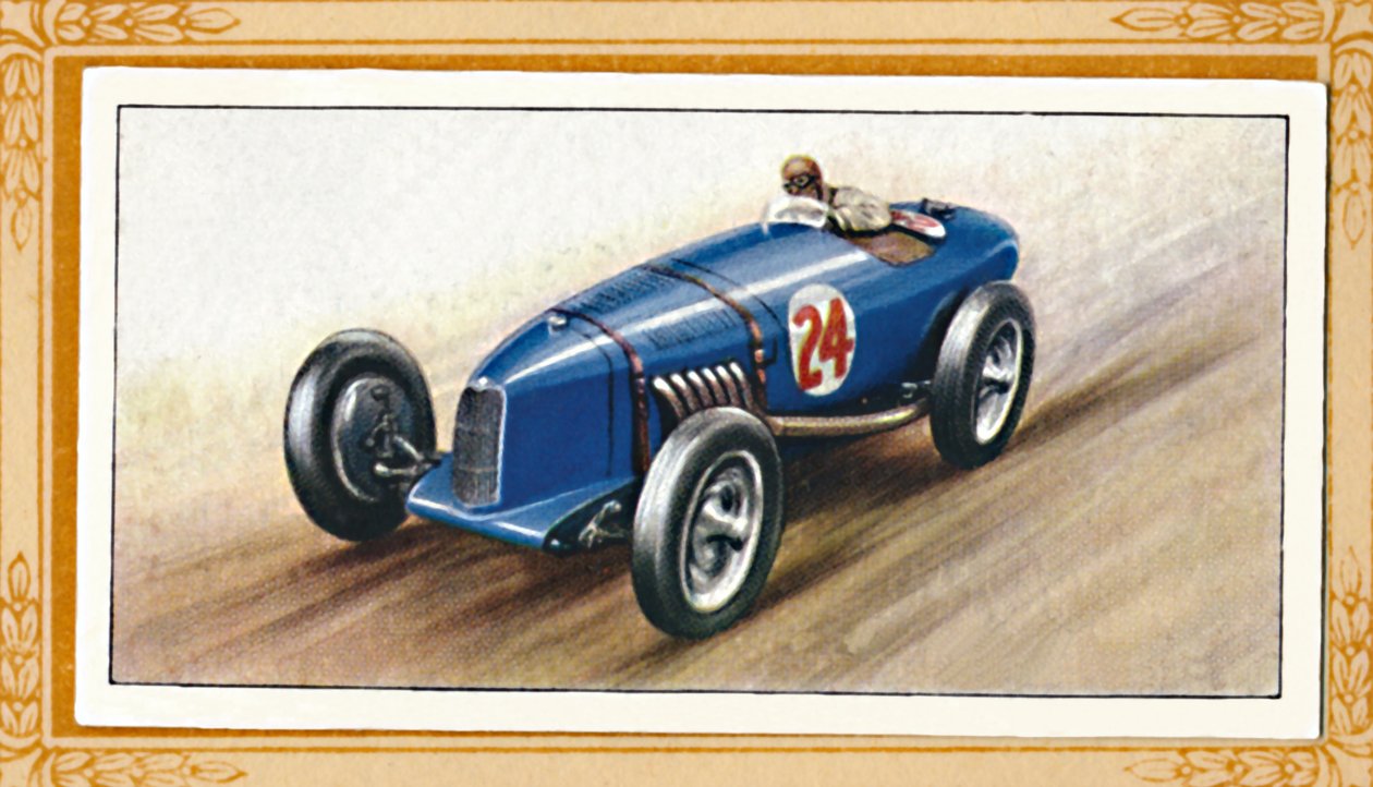 Riley to-liters racermodel, c1936 af Unbekannt