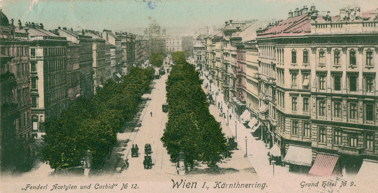 Ringvej Kärntner Ring, Wien af Unbekannt