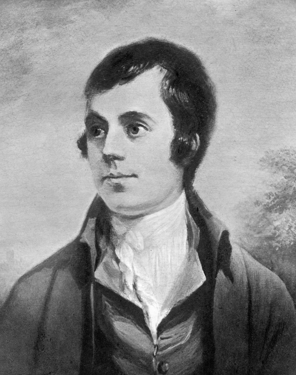 Robert Burns, skotsk digter, 1800-tallet af Unbekannt
