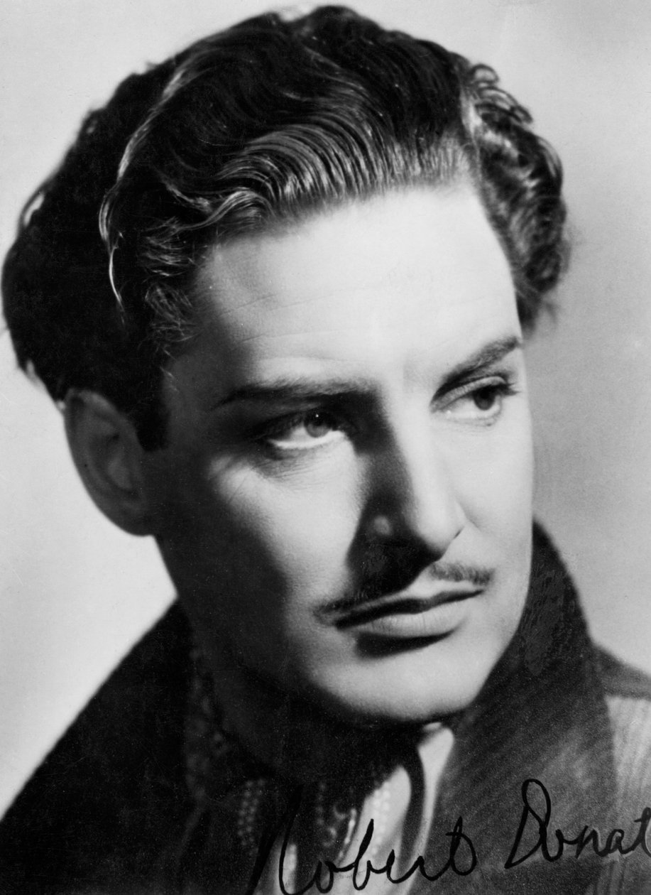 Robert Donat 1905-1959, britisk skuespiller, c1930