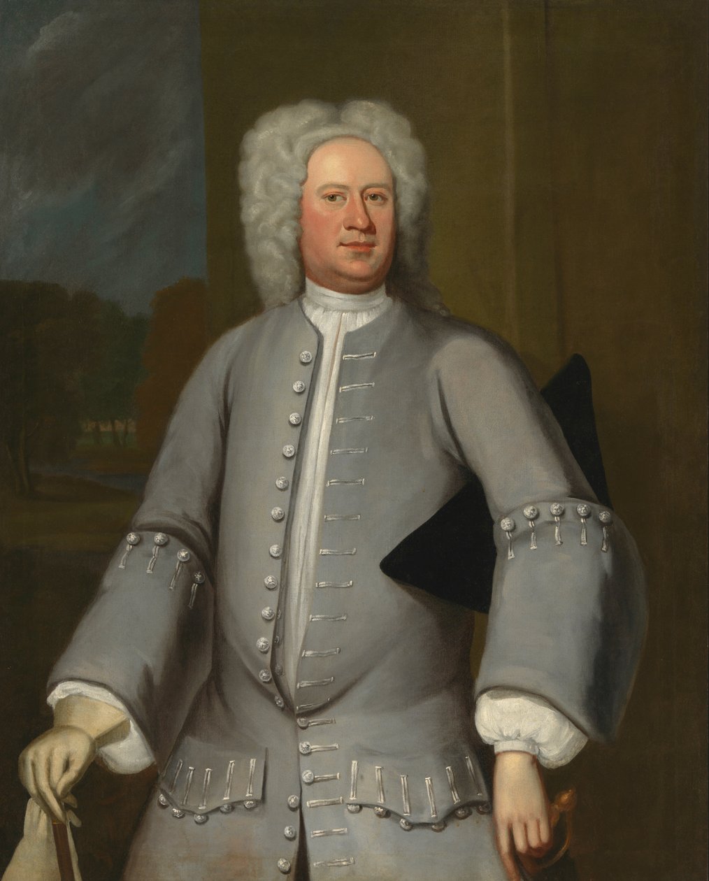 Robert King Carter, ca. 1720. af Unbekannt