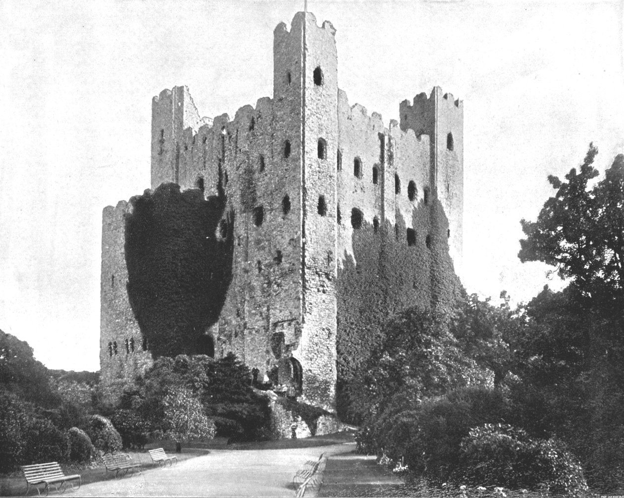 Rochester Castle, 1894. af Unbekannt