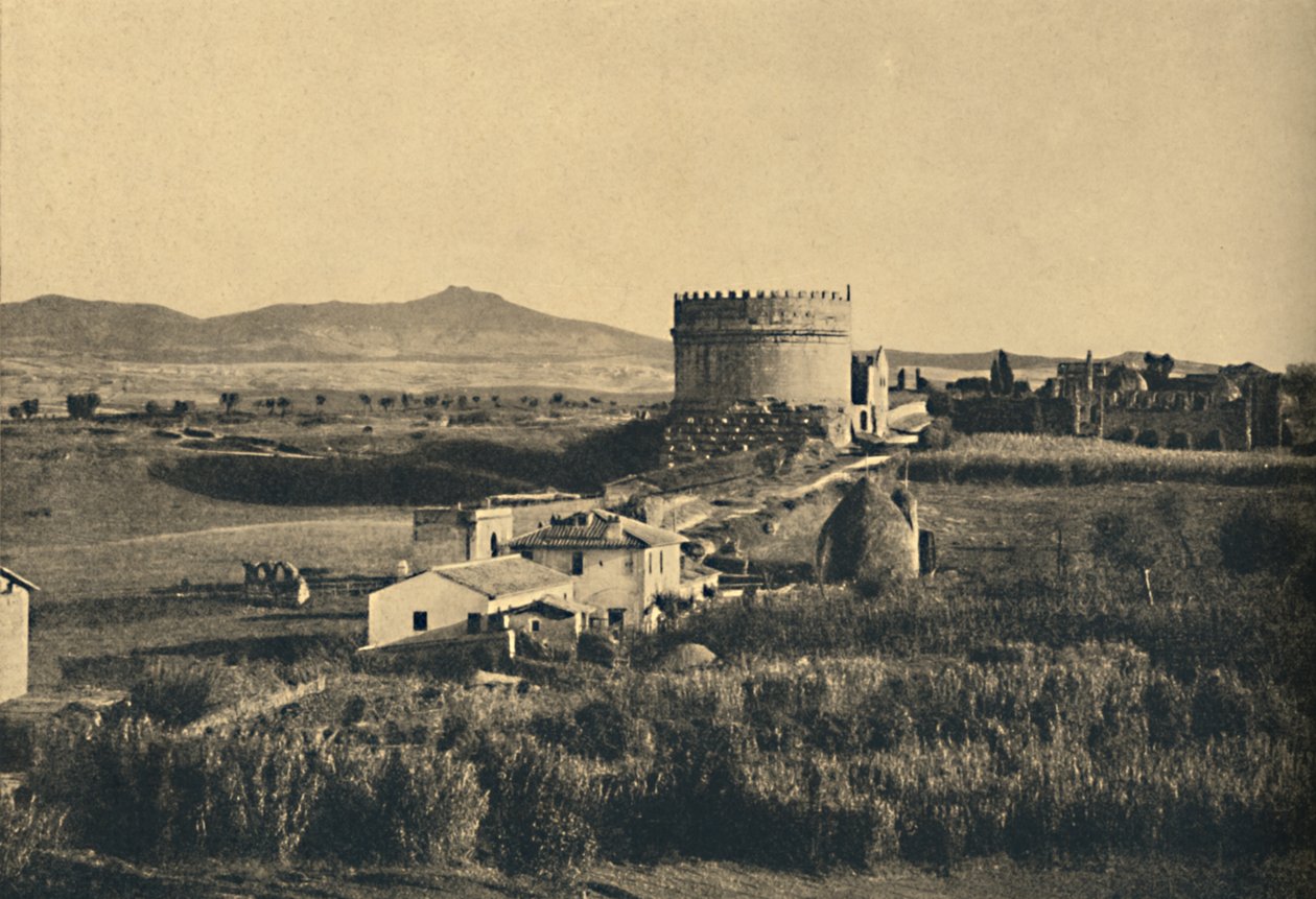Roma - Appian Way, 1910 af Unbekannt