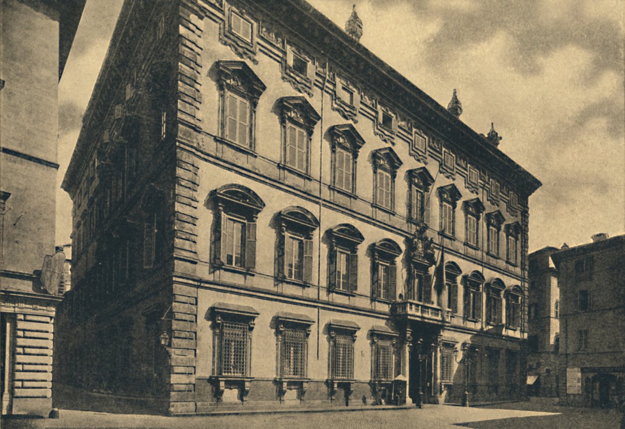 Roma - Senatets palads, 1910 af Unbekannt