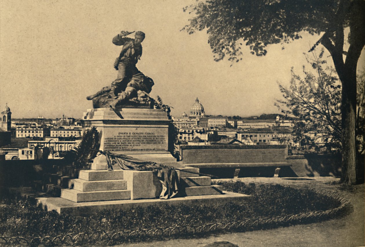 Roma - Pincian Hill, 1910. af Unbekannt