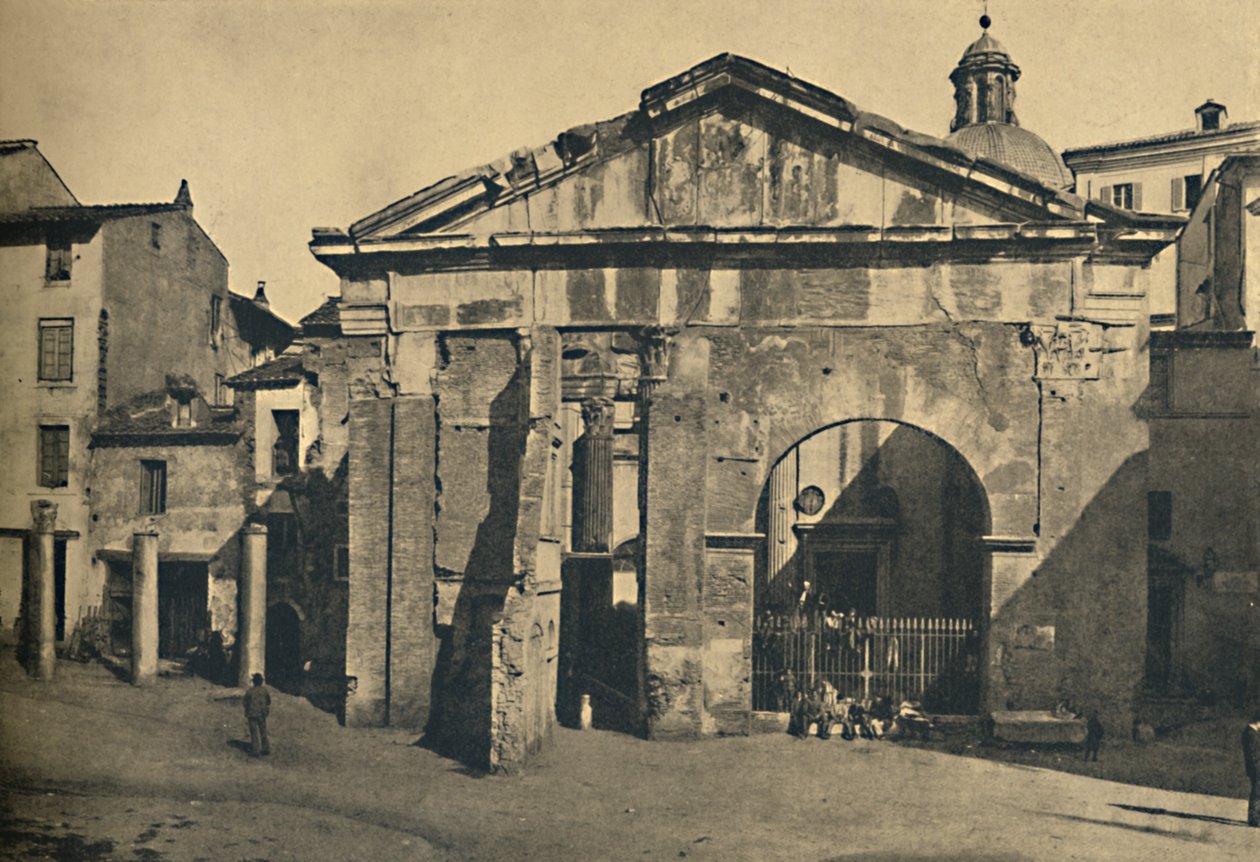 Roma - Portico af Octavia, 1910 af Unbekannt