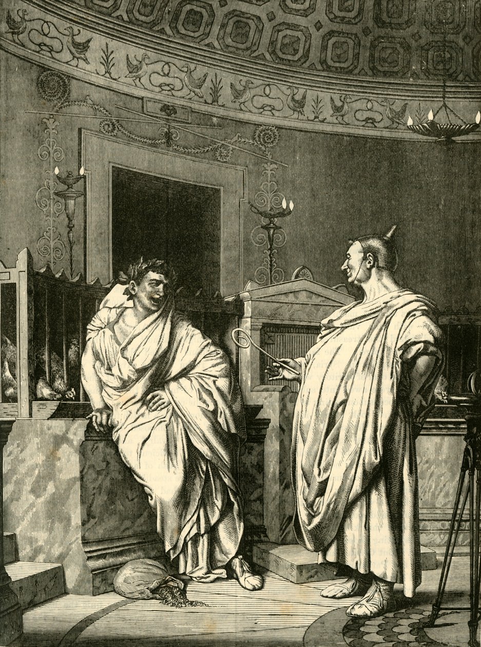 Roman Augurs, 1890. af Unbekannt
