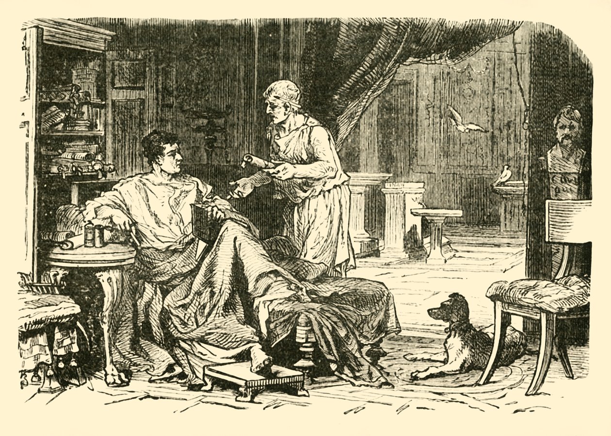 Romerstudie, 1890. af Unbekannt