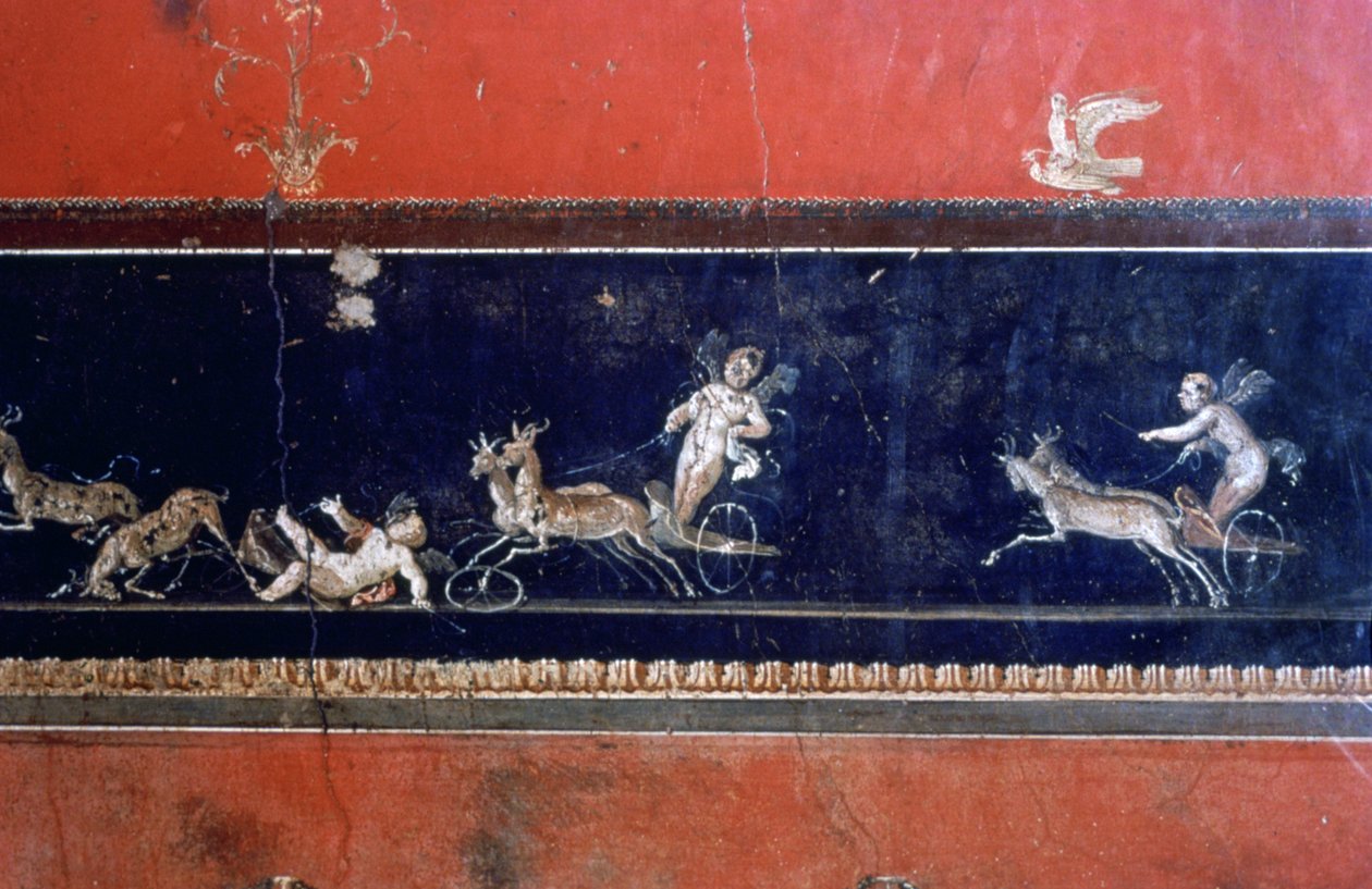 Romersk vægmaleri, House of the Vettii, Pompeji, Italien af Unbekannt
