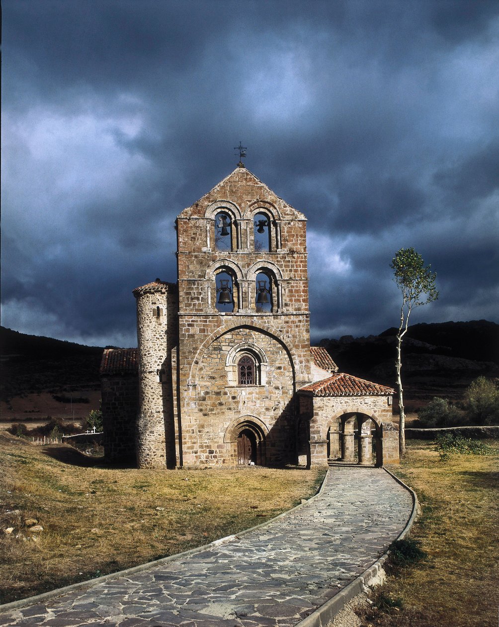 Romansk kirke, San Salvador de Cantamuda af Unbekannt
