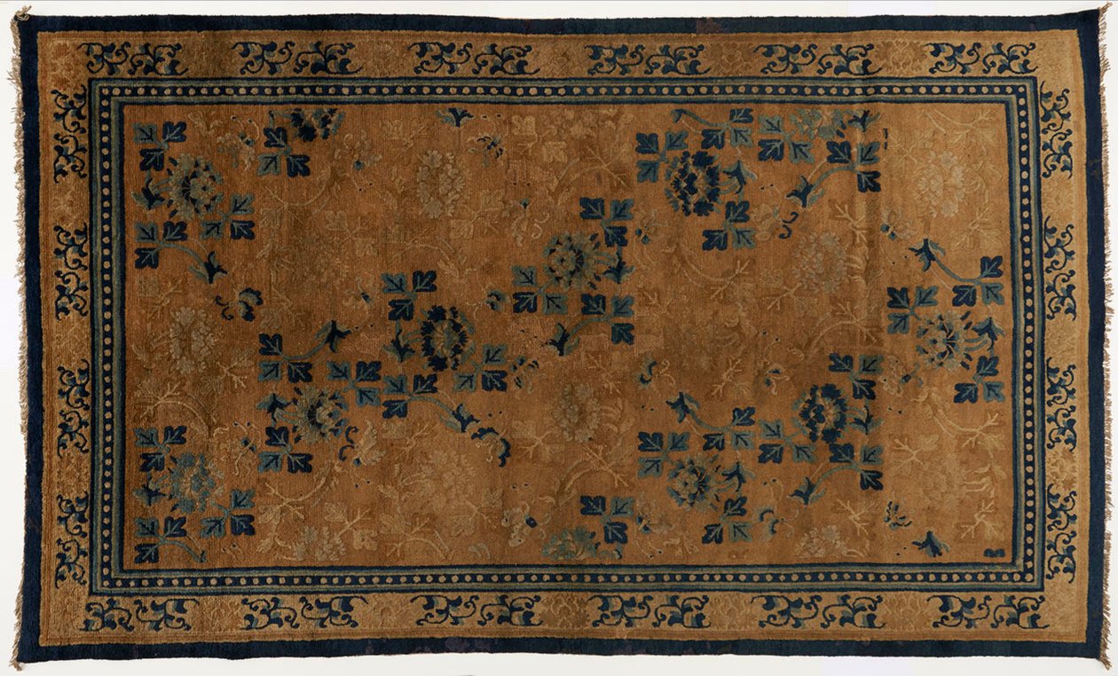 Tæppe, Qing-dynastiet, 1662-1722. af Unbekannt